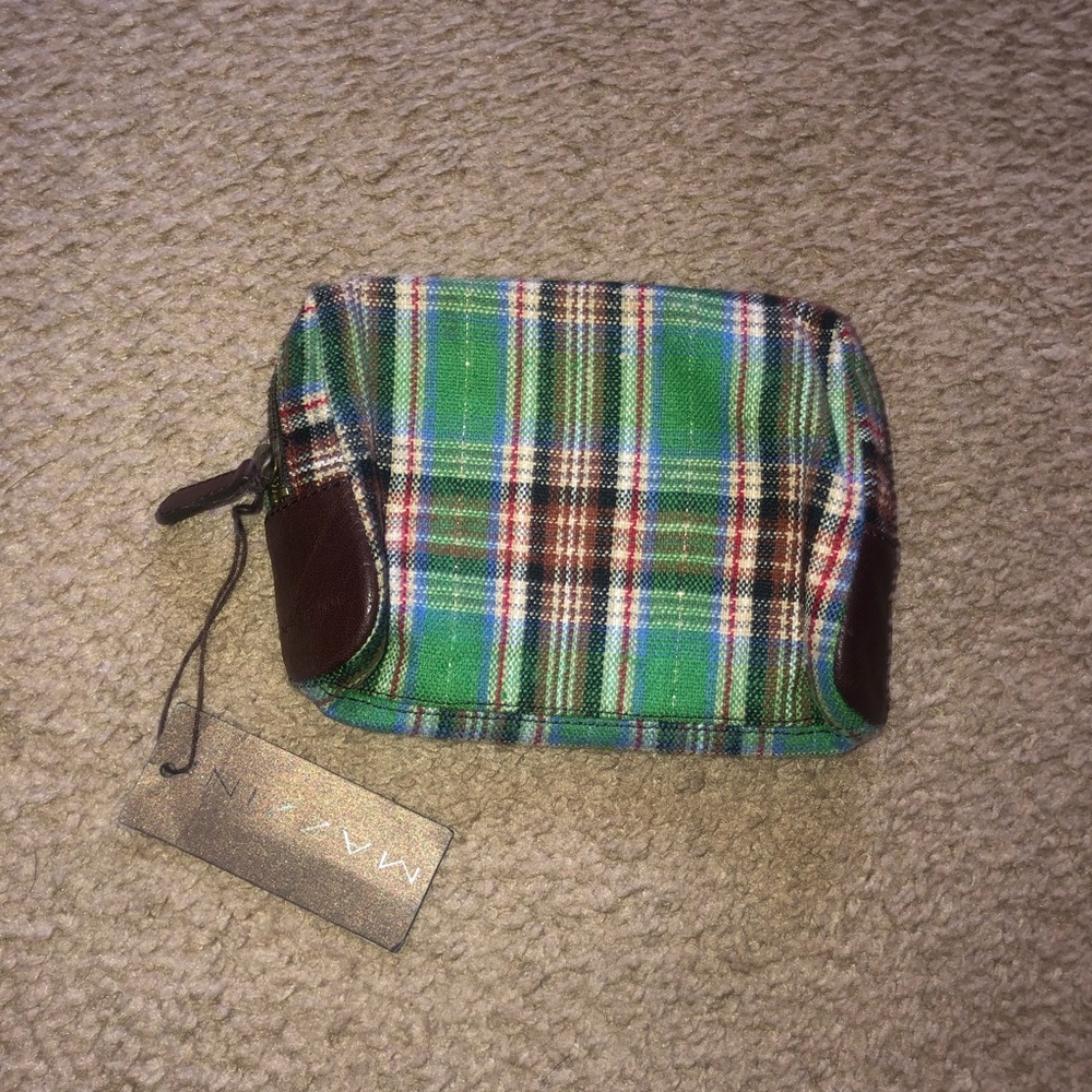 Plaid Makeup Bag